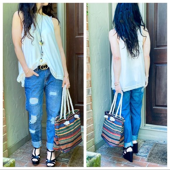 PRETTY LAYERED CHIC SLEEVELESS TOP - Picture 7 of 8